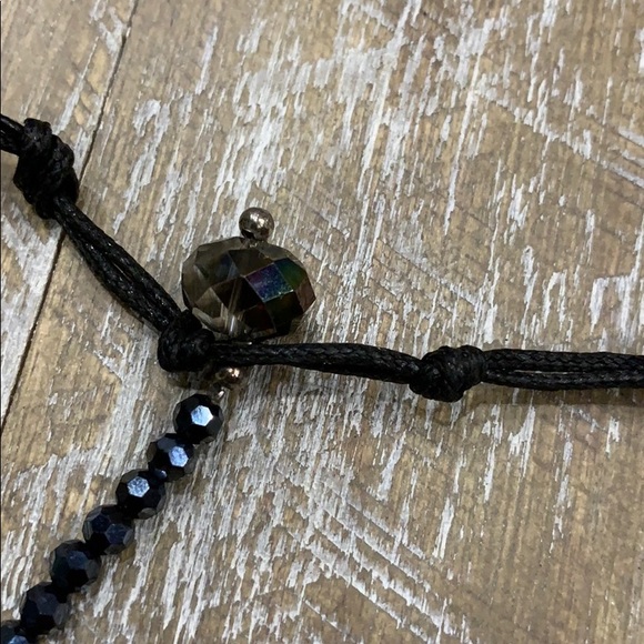 🌅Owl lovers Black Crystal Necklace - Picture 7 of 8